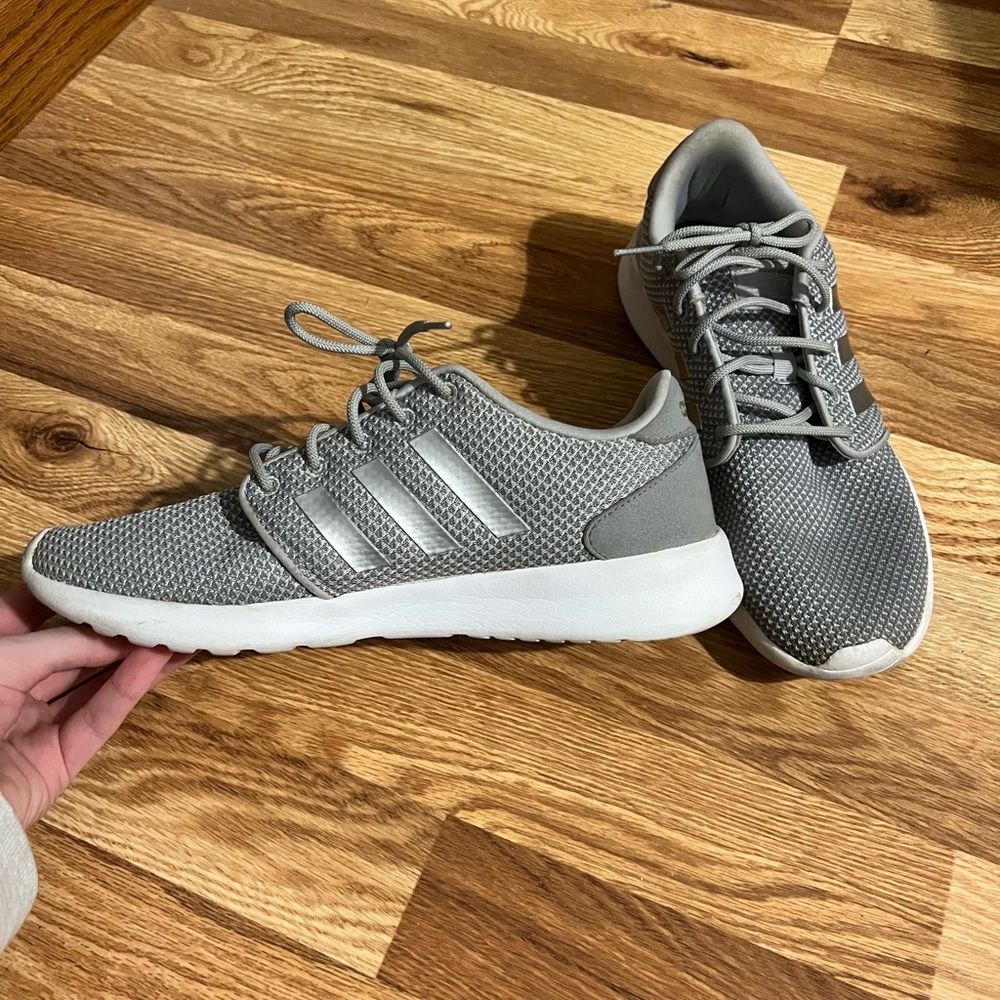 Grey Adidas sneakers!